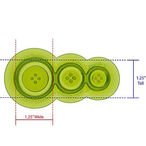 Marvelous Molds Basic Buttons Silicone Mold | Cake Decorating With Fondant, Gum Paste Icing #TOP1