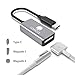 USB C to Magsafe 2 Adapter CONMDEX Type C to Magsafe Magnetic T-Tip/L-Tip Converter USB C to Magsafe 2/1 Connector for New Macbook Pro 13"15"(White)