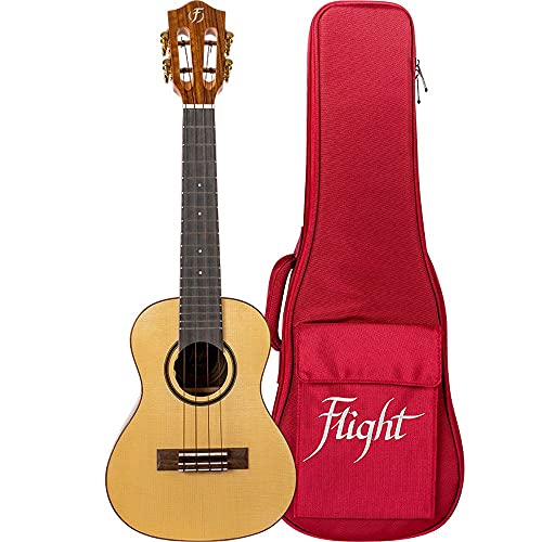 Ukulele tenor Sophia con tapa de abeto macizo para un sonido acústico brillante