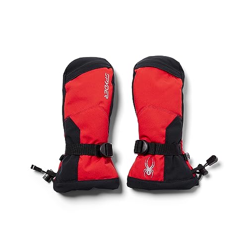 Moufles de ski garçon Spyder Finn Volcano MD pour les pistes enneigées