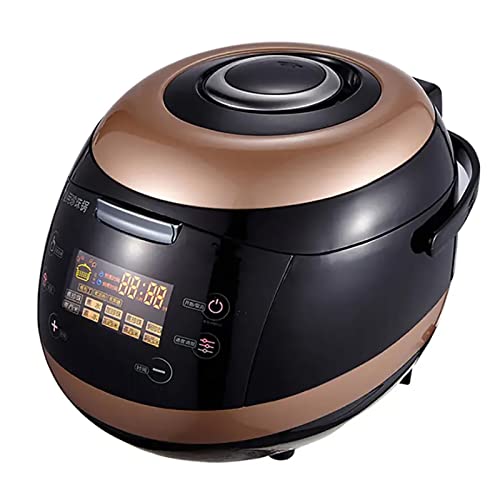 Olla de perla automática, olla de perla comercial con pantalla táctil de 5 l, control de fuego inteligente, se puede programar, revestimiento antiadherente para sartén, para tienda de té con leche,