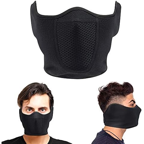 Oscenny Adjustable Half Face Mask for Winter Sports Cover