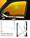 A-Premium Power Window Regulator without Motor Compatible with BMW X3 2004-2010 Front Passenger Side