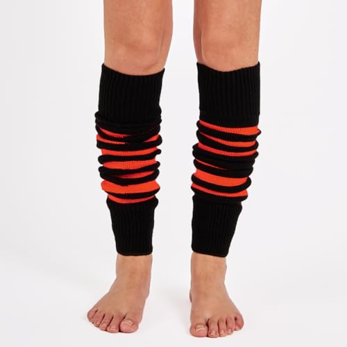 Image of Mysocks Leg Warmers Extra Soft Stylish Fancy Winter 80s Party Dance Neon Long Legwarmers for Women Girls Ladies