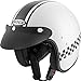 Produktbild ROCC Clasic Pro TT Motorrad Jethelm (White Matt/Black,L (59/60))