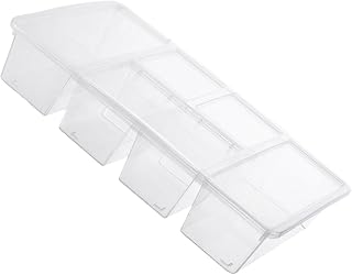 Fridge Storage Container with Lid, PP Multi-compartment