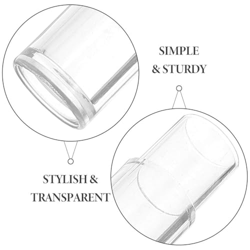 Estuche para 6 pinzas SHOWERORO de plástico transparente 3