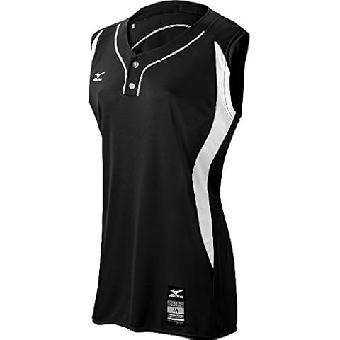 Mizuno Elite 2-Button Game Jersey Sleeveless S Cover