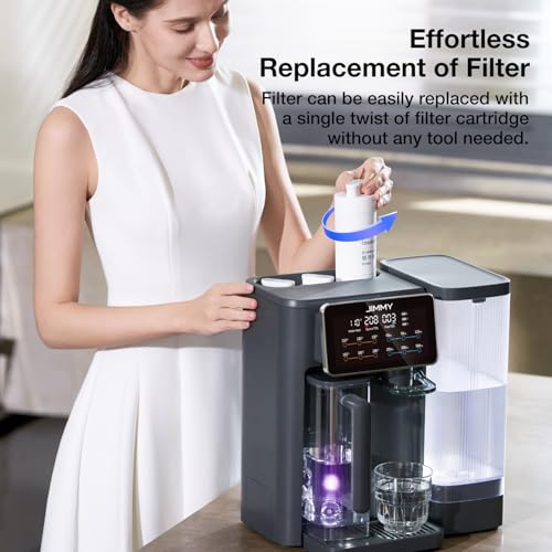 Jimmy Filter Umkehrosmose-Membranfilter RO-2.0S, für Ersatzfilter des R9 R9 Pro M9 Pro Osmoseanlage Trinkwasser Auftisch