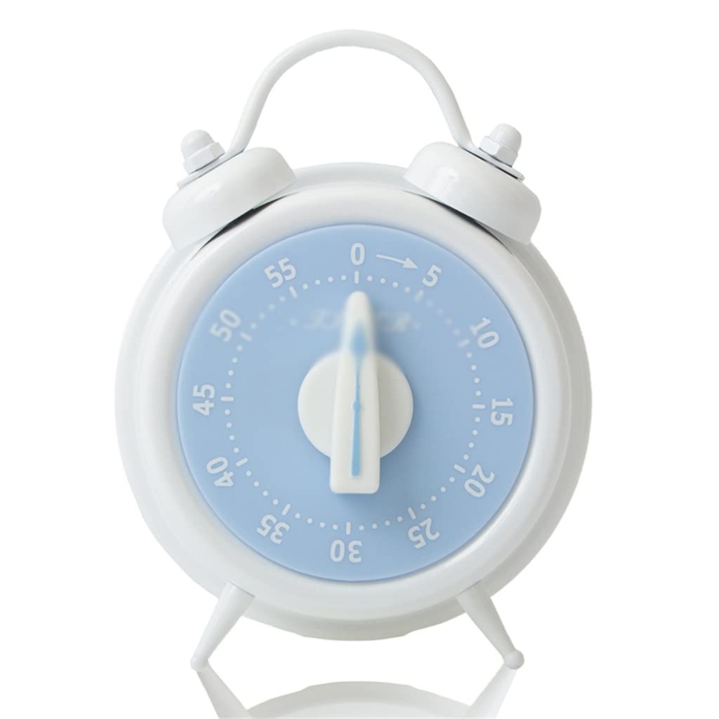 Timer, Timer Time Manager Reminder Mechanical Kitchen Countdown Alarm Clock(Argento)