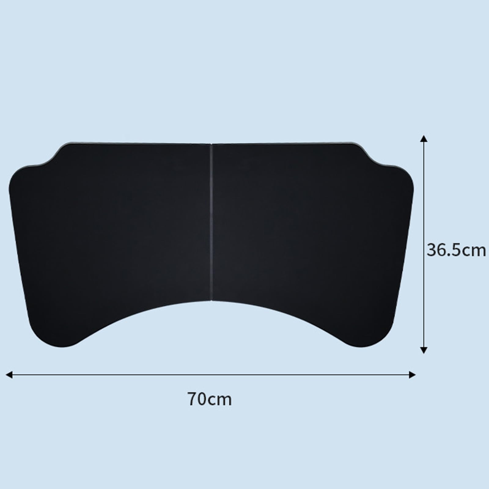 Tragbare Auto Tisch Klappbar Multifunktionaler Auto Laptop Tisch für Fahrer und Beifahrer Mobiler Auto ESS Tisch mit Ergonomischem Gebogenem Design Ideal für Arbeiten Essen und Freizeit im Auto