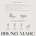 Bruno Marc Men's Tuxedo Patent Loafers Classic Velvet Slip-on Dress Shoes,Size 10.5,Black,SBLS2407M