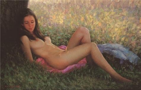 Oil Painting 'Nude Woman' Printing On Polyster Canvas , 16x25 Inch / 41x63 Cm ,the Best Bar Artwork And Home Artwork And Gifts Is This Best Price Art Decorative Prints On Canvas