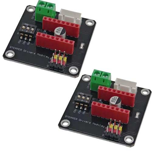 2Pcs 3D Printer 42 Stepper Motor Driver Expansion Board DRV8825 A4988 3D Printer Control Shield Module