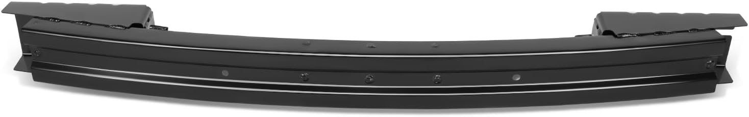 DNA MOTORING Steel Front Bumper Reinforcement Compatible with 19-20 Edge/Nautilus, Black, OEM-BPRF-FO1006280, K2GZ5810852B