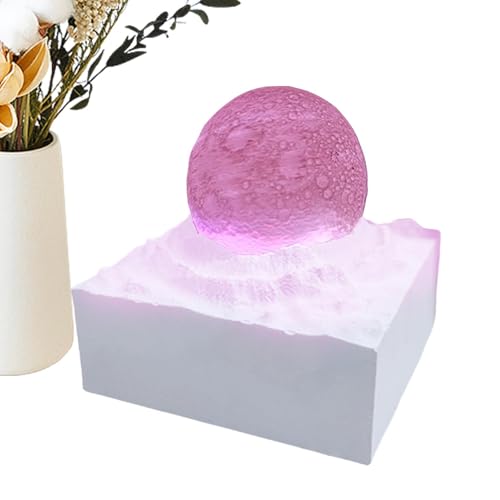 Lampe lune pour enfants : veilleuse LED colorée et rechargeable par USB