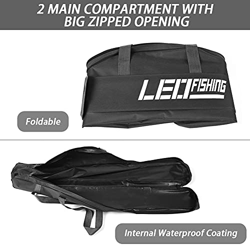 VicTop Rutentasche Rod Case Angelkoffer Wasserdicht Angeln Tasche Falten Angeln Stange Werkzeug Tragen Fall 600D… – Bild 5