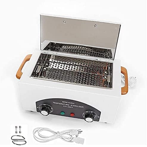 Mini High Temperature Autoclave Machine Dry Heat for Metal Tools High Temperature Sterilizer for Lab Nail Salon