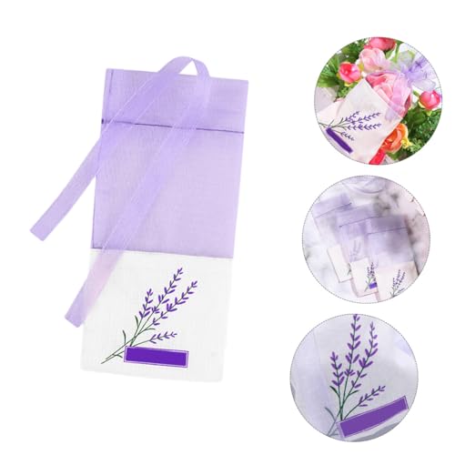 Bolsitas de Sachet Lavanda 15 pcs Bolsa de Tela Lila miniatura 7