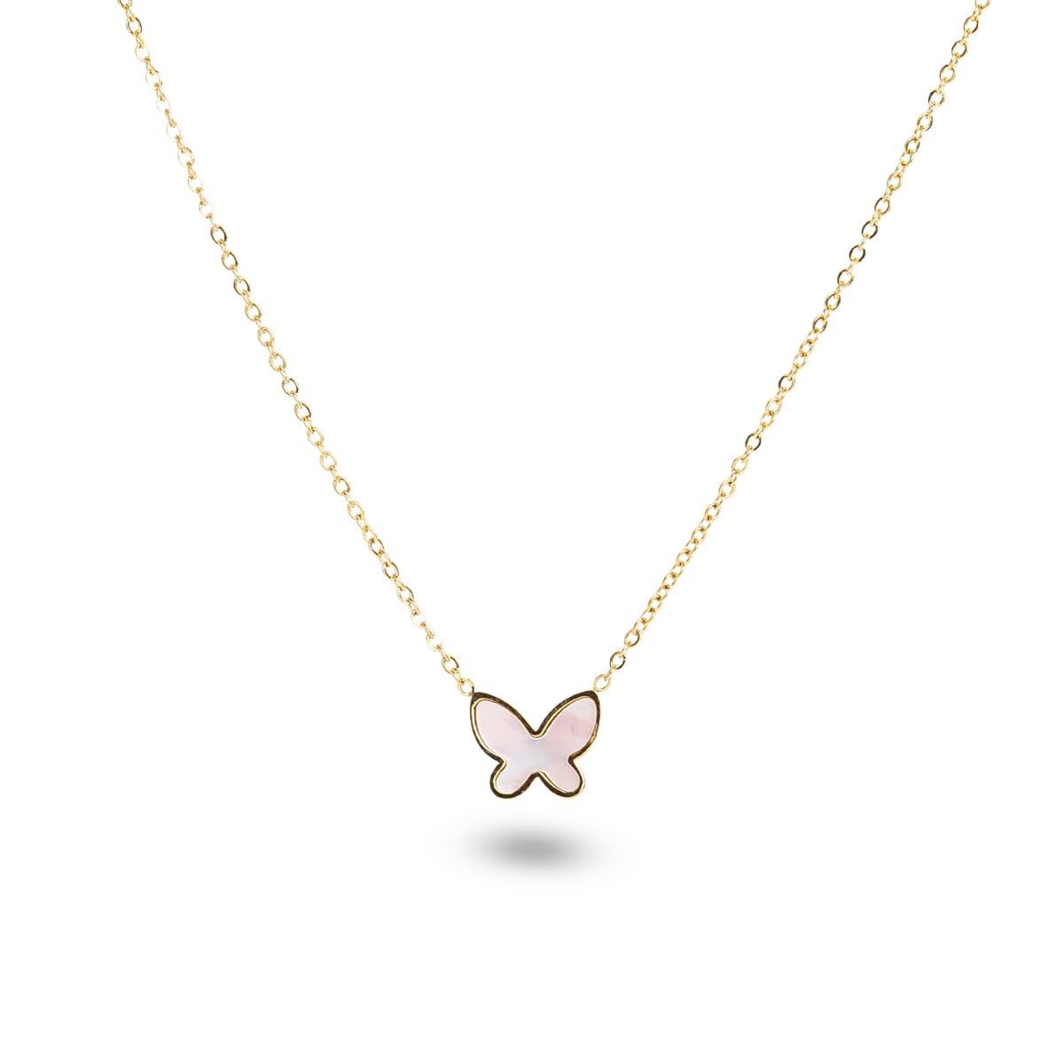 palmonas 18k Gold Plated Annabelle Butterfly Necklace for Women - Gift for Girls & Women | Waterproof & Anti-Tarnish Necklace-picture-43