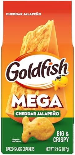 goldfish mega bites sharp cheddar