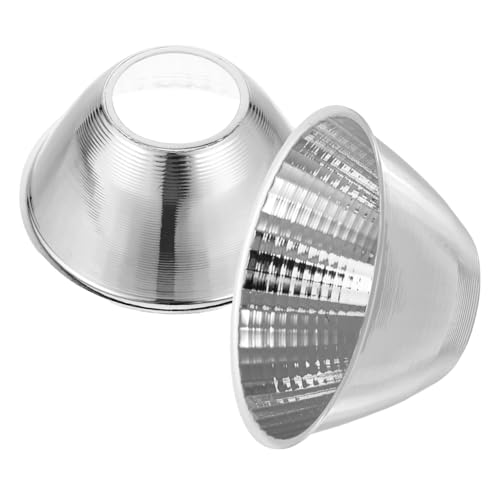PartyKindom Spotlight Fixture Shade Cap Reflector Ring Accessory for Spotlight Led Light Reflector Cup Replacement Flashlight Accessory