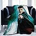Daniel Radcliffe Coperta 3D Stampa Agnello Coperta Peluche Biancheria Da Letto Decor Coperta per Soggiorno Camera Da Letto Dormitorio Decor 203,2 x 152,4 cm