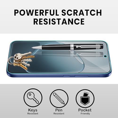 Image of FIRST MART Matte Anti-Glare Tempered Glass for Oppo F31 Pro, F31, F33 and F33 Pro With Installation Kit | Military-Grade Gaming Screen Protector & Cable Guard | Edge to Edge Coverage | Black