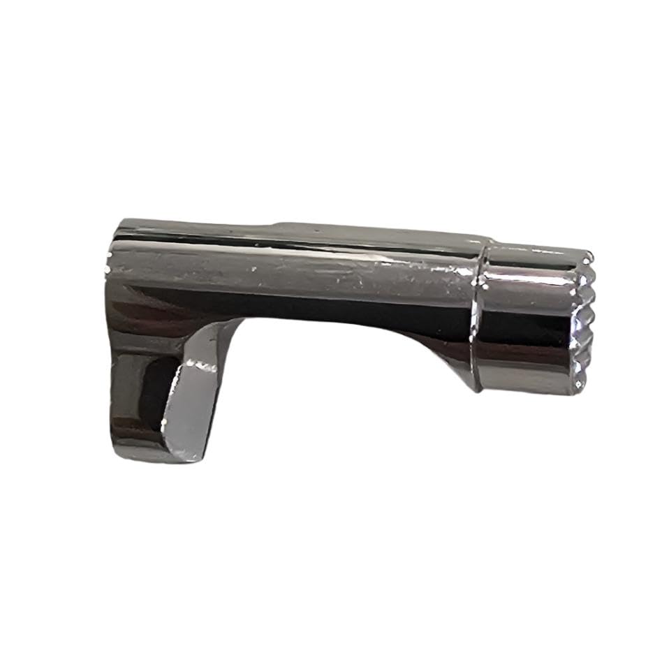 1911 Full Size or Compact/Officer Size Part Release Compatible with Standard 1911 Nickel Plated Checkered Design