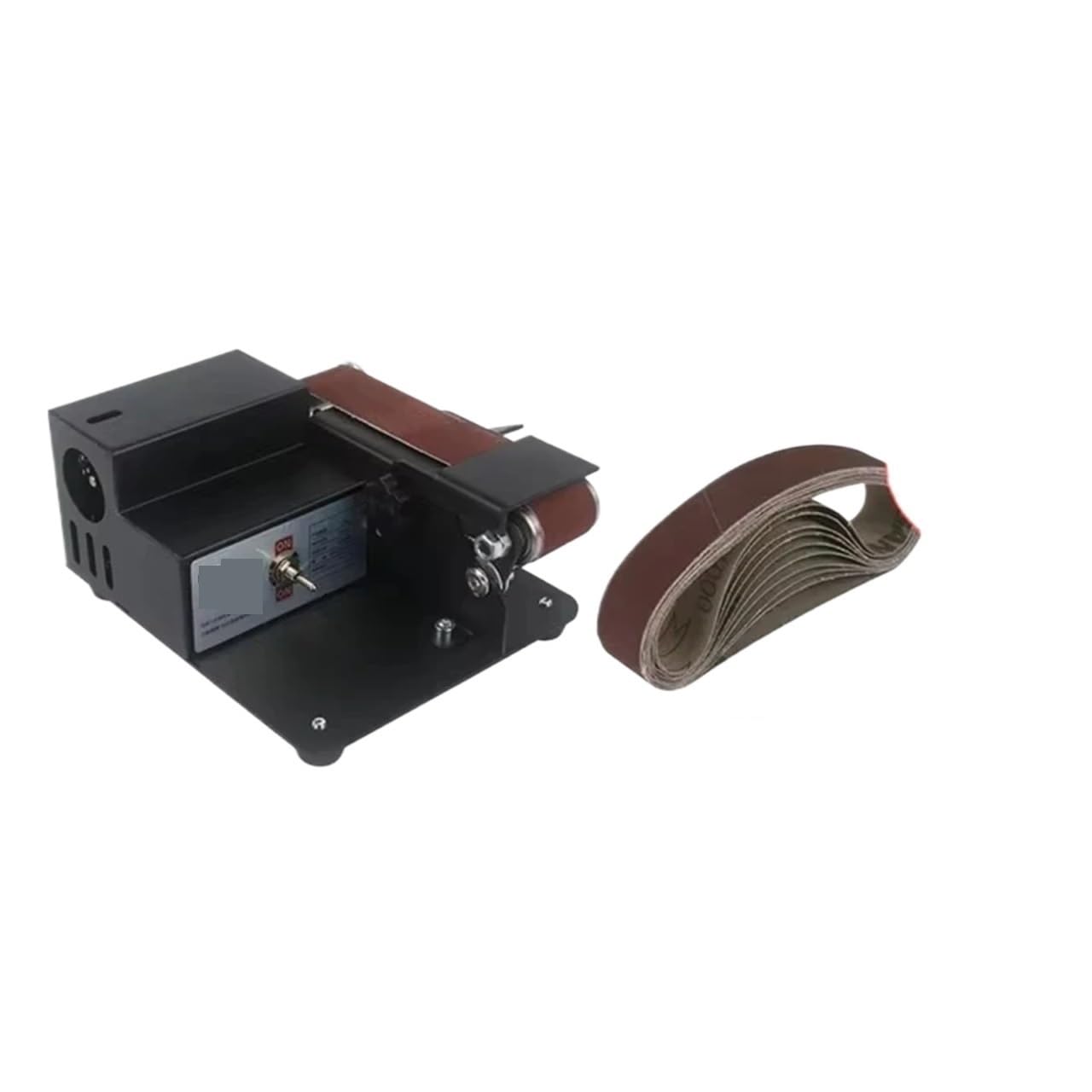 Csdasw Nero Mini Electric Belt Machine Diy Multifunctional Polishing Grinder Electric Knife Grinder Multifunctional Grinder Sharpener Edger Jewellery Diy(1)