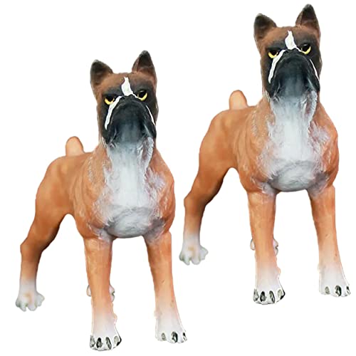 NUOLUX 1セット 犬 装飾品 おもちゃ 犬 おもちゃ 子犬 おもちゃ ペット 置物 犬 おもちゃ 犬 誕生日 プレゼント 2個