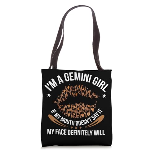 Bolso tipo tote con diseño del signo zodiacal Géminis, constelación y horóscopo de cumpleaños miniatura 1