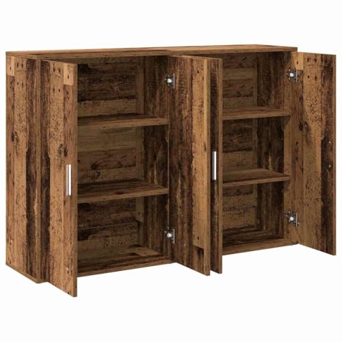 Aparador de madera de 60 cm con cajones para salon moderno 6