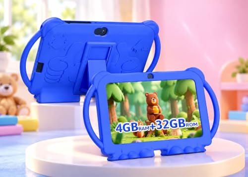 Image of VS SHOPEE 7 Inch Kids Tablet Android 12, 4GB RAM 32GB ROM