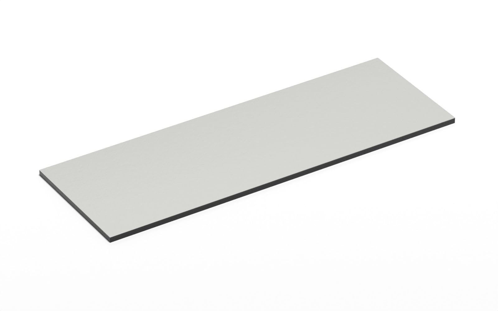 Platten HPL 85x30 cm - 12 mm dick (Grau), langlebig,Solide, feuchtigkeitsbeständig, Vollkernplatten, Badezimmerarbeitsplatte, Arbeitsplatte