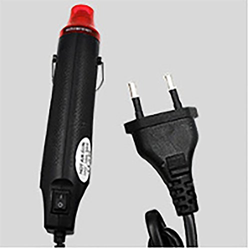 Preisvergleich Produktbild Mmsww Weiche Keramische Heißluftpistole, Die Werkzeug, Stempel DIY Handgemachten Keramischen Lehm Heißen Lehmföhn,Black