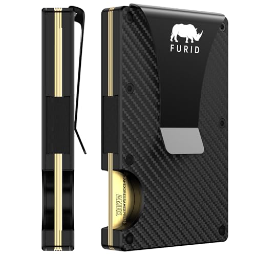 Wallet for Men Slim Card Holder: Mens Wallet with Money Clip - Minimalist Wallet - Rfid Wallet, Front Pocket, PC
