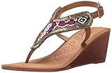 Naughty Monkey Women's Sasha Samba Wedge Sandal
