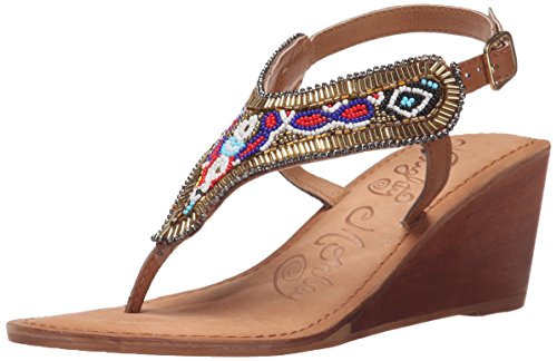 Naughty Monkey Women's Sasha Samba Wedge Sandal