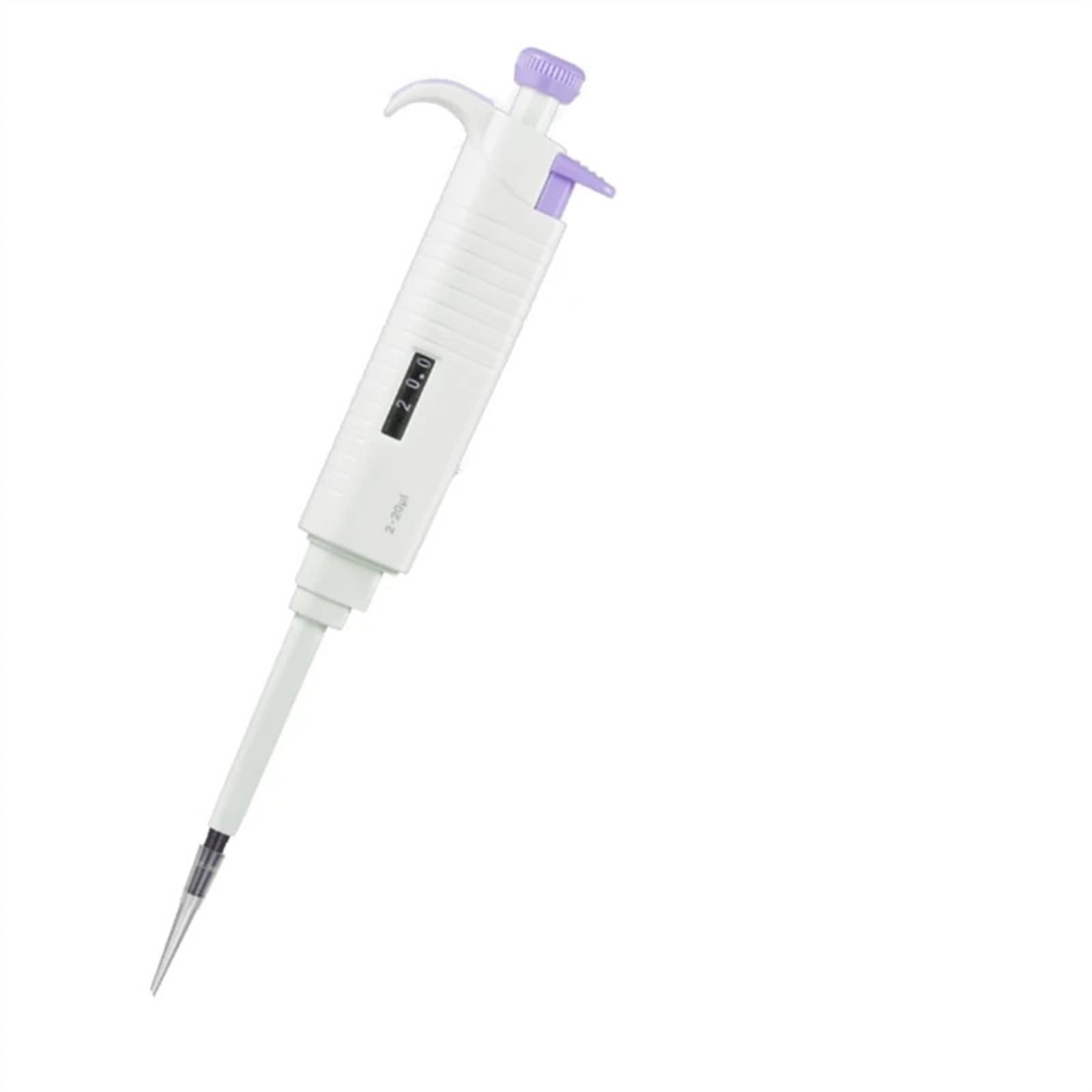 Equipo de Laboratorio Pipeta Pipeta Ajustable manualmente Muestra de Laboratorio de un Solo Canal (Size : 0.1-2.5ul)