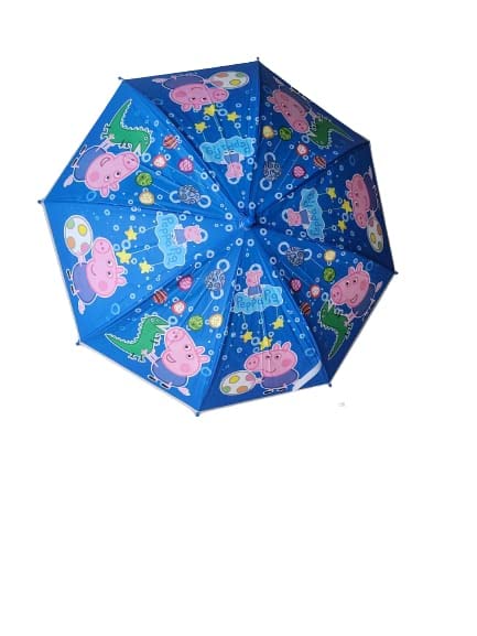 TRV presents Pig style Umbrellas for Rainy as well as for sunny days blue and pink in color. (blur)