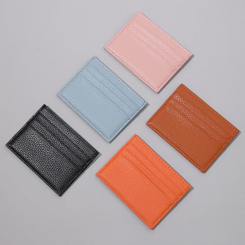 Small Wallet, Minimalist Credit Card Holder,Front Pocket Wallets for Men, Women 6 Card Slots and 1 Pocket2