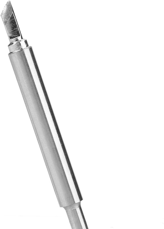 7 Types Solder Iron Tips Replacement, Mini Stainless Steel Soldering Pen Tips Tinner Kit for TS100 (TS-) Portable Welding Head Kit