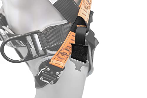 Malta Dynamics Suspension Trauma Relief Strap For Safety Harness Fall Protection, Trauma Safety Strap For Fall Arrest System - Compact, Lightweight, Quick Connect Pre-Adjustable 0.4 Lbs. #TOP6