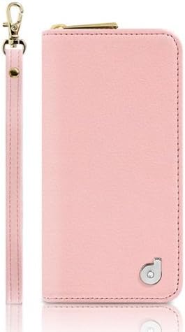 Zipper For Iphone5/5S Smartphone Case With Wallet Pink