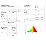 kalb Material für Möbel Lampa LED do zabudowy kuchennej, panel do zabudowy, do kuchni, do wyboru: zestaw 2 sztuk, barwa światła: ciepła biel