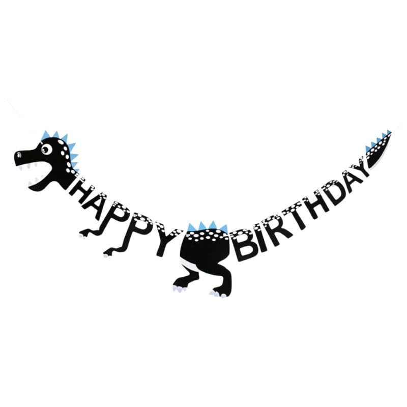 Amazon.co.jp: 恐竜ガーランド HAPPY BIRTHDAY 誕生日 飾り付け 