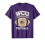 Western Carolina University Catamounts Football Ball T-Shirt