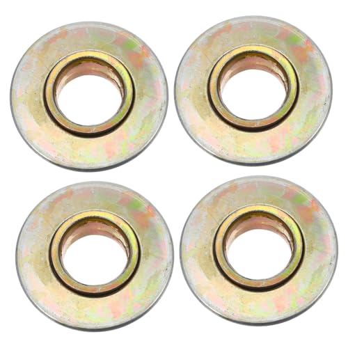 ASAKKURA 4個車椅子用前叉軸受 入り スチール製 耐久性に優れたフォークステム交換部品 さまざまなモデルに対応 快適な使用体験を実現するための車輪ベアリング