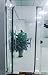 DGQ 4' x 7-1/2' Dust Stop Door Dust Sheet Kit Peel & Stick Plastic Door with Double Cloth Zipper Easy Installation